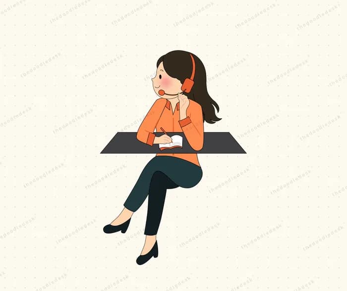 Listening to music while working