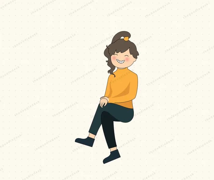Sitting and thinking
