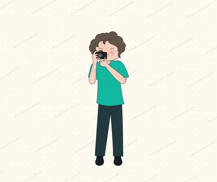 Taking a photograph