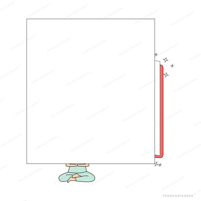 Large blank whiteboard on a small stand