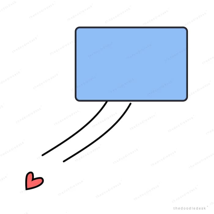 Small blue kite on an empty field