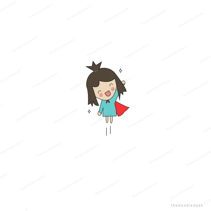 Girl in a teal dress holding a slice of watermelon