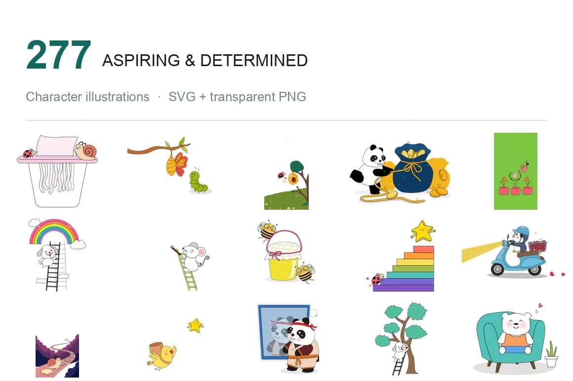 Animals pack preview