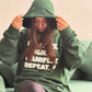 Unisex Oversized Hoodie - Meditate Align Manifest Repeat