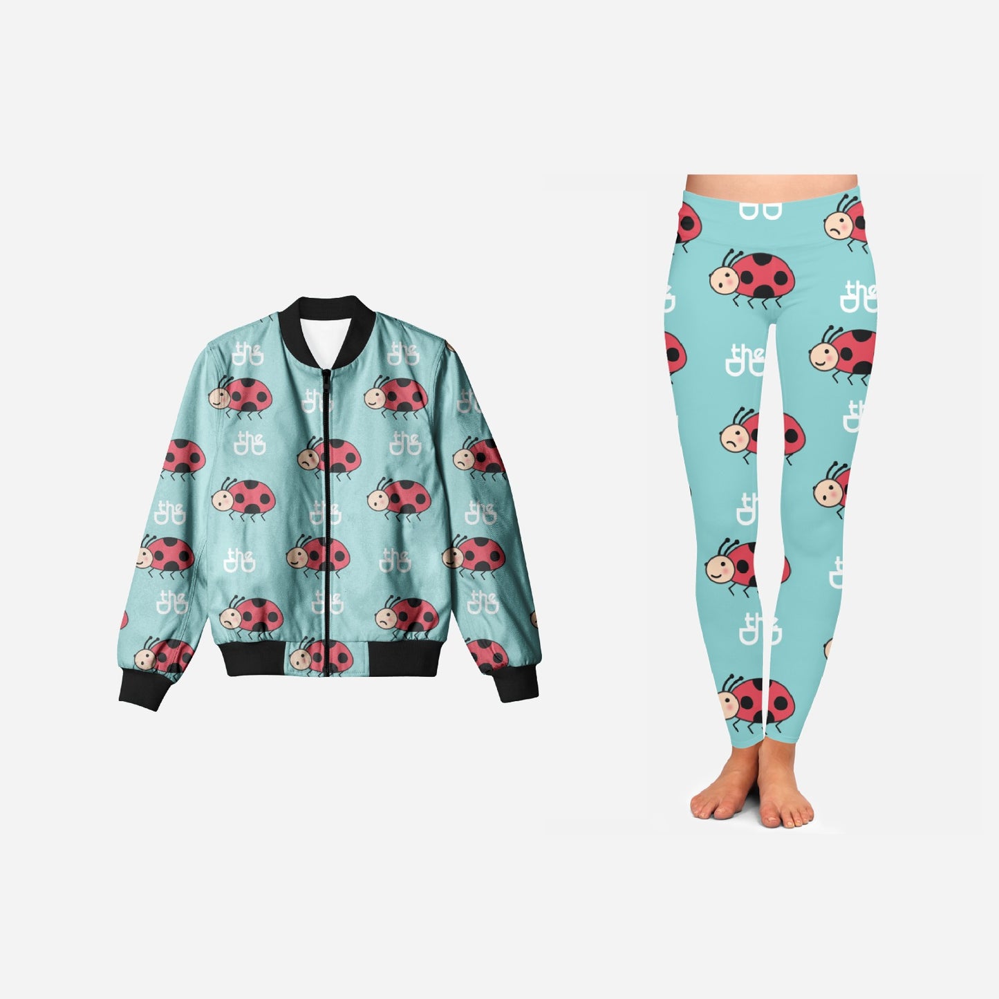 Bugsy Moods Coords Set for Women - Bomber Jacket with Leggings