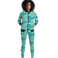 I'm Happy Like a Dolphin  - Coords Set for Women - Bomber Jacket with Leggings
