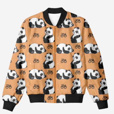 I'm a Moody Panda  - Bomber Jacket to Spread Joy